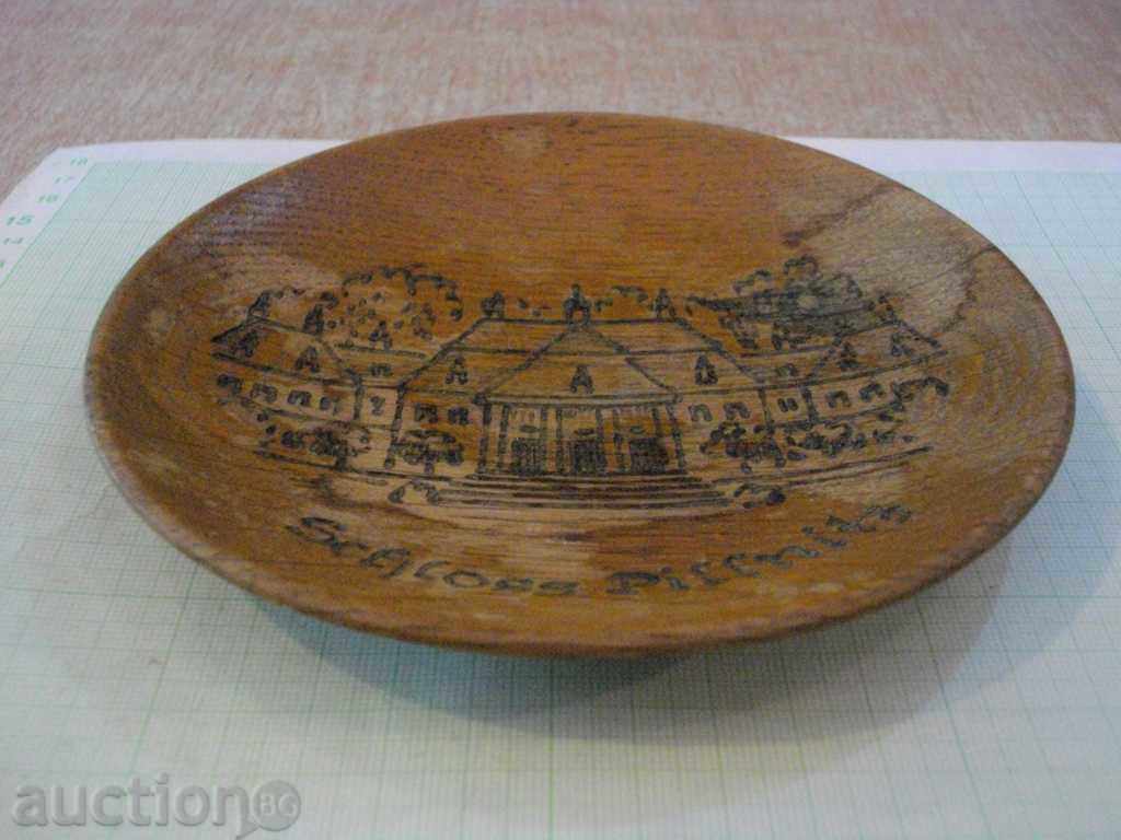 Delivery of Plate wooden pyrographic souvenir Delivery of Plate wooden pyrographic souvenir