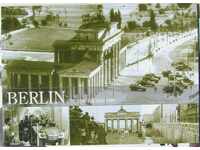Postcard - Berlin - The Wall 1961 - 1989