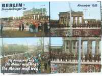 Postcard - Berlin - The Wall 1989