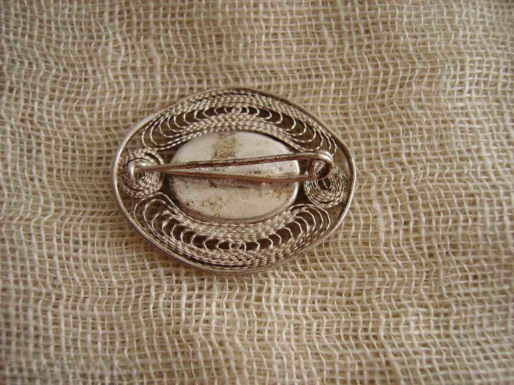 Sell ​​silver filigree brooch with price 30.00 BGN | € 15.34