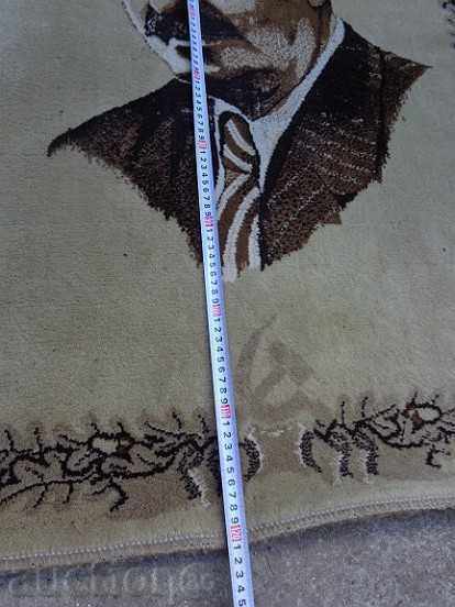 Auction Wall carpet with Georgi Dimitrov, panel, carpet, picture Auction Wall carpet with Georgi Dimitrov, panel, carpet, picture