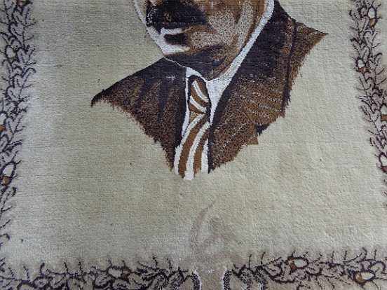 Wall carpet with Georgi Dimitrov, panel, carpet, picture - 5 Wall carpet with Georgi Dimitrov, panel, carpet, picture - 5