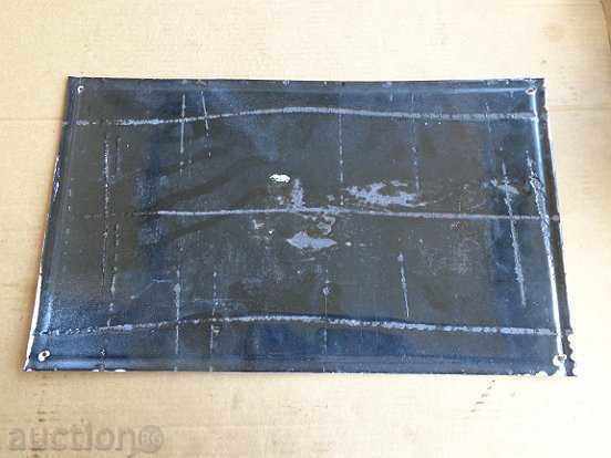 Enamel social plate, plate, socialist propaganda - 5 Enamel social plate, plate, socialist propaganda - 5