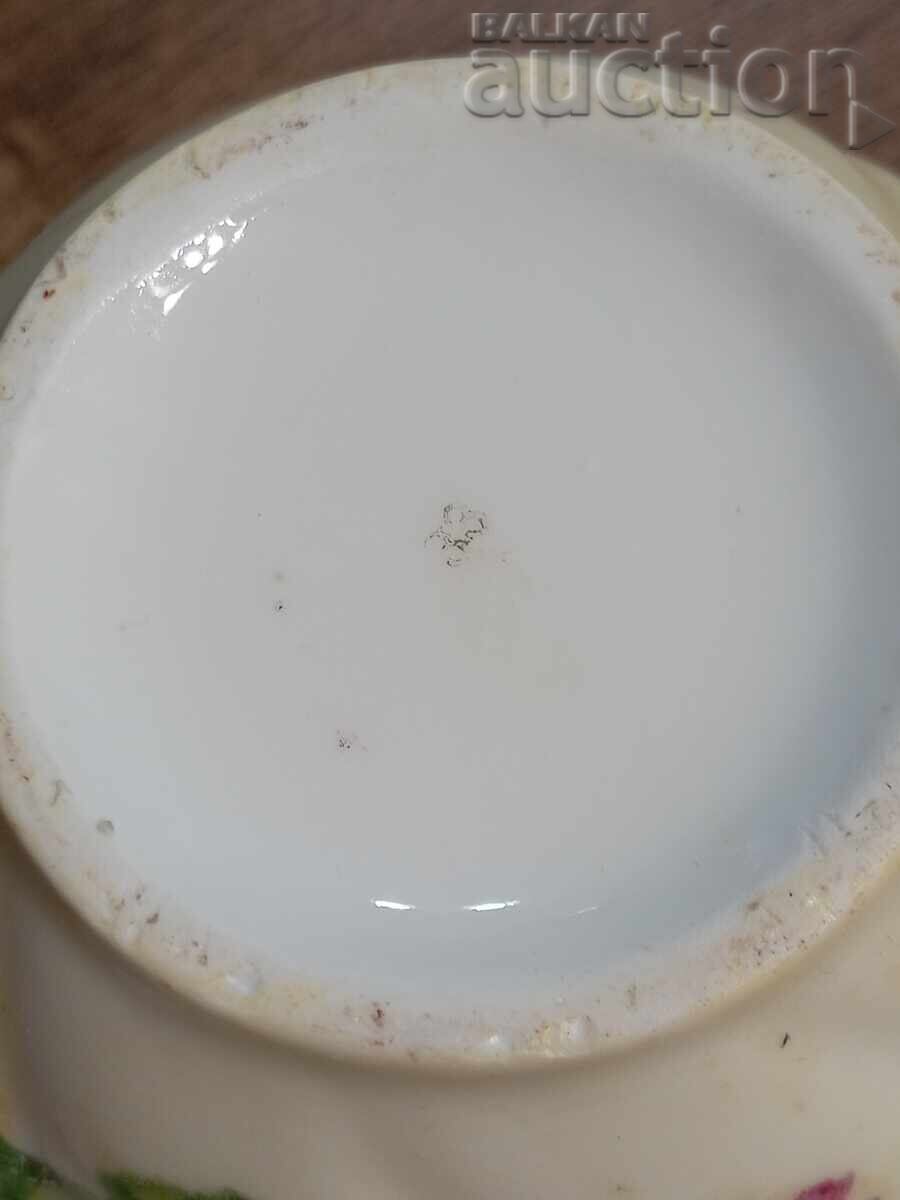 Ceainic vechi, porțelan de os - 6