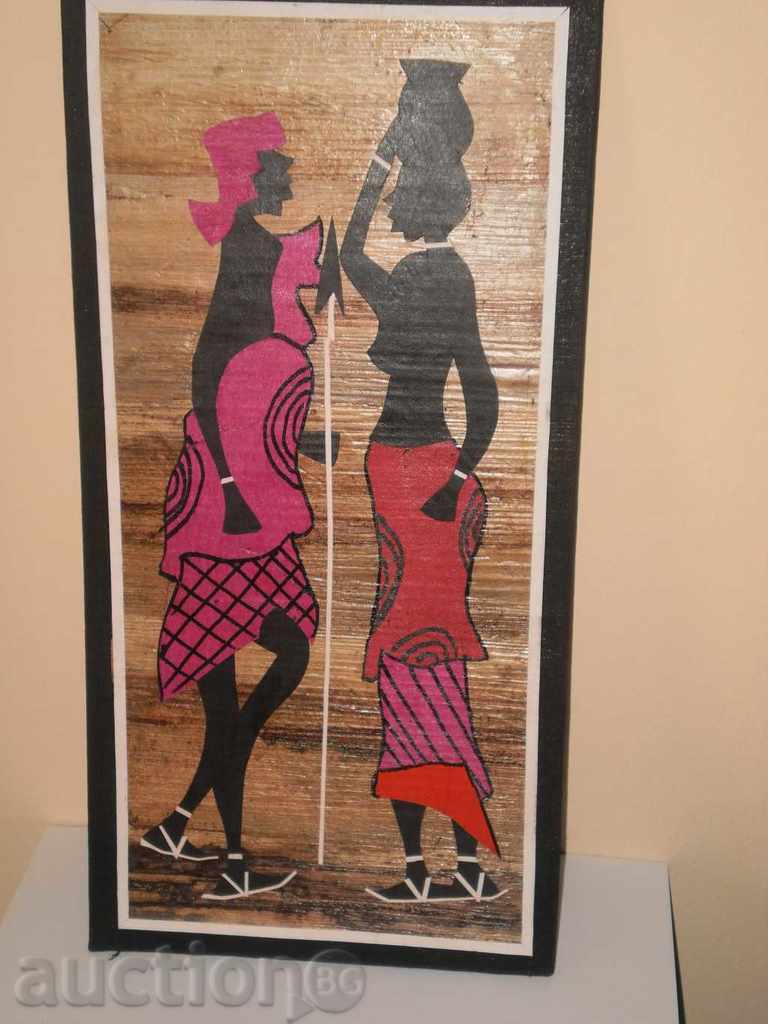 Pair of picture-tables from banana leaf-5 - 5 Pair of picture-tables from banana leaf-5 - 5