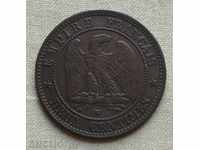 2 centimeters 1853 W - France - seldom -EF