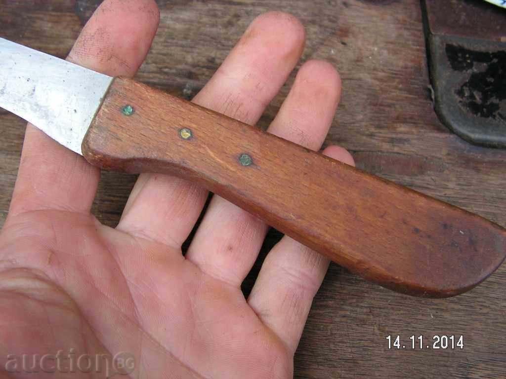 4312. OLD STAINLESS BREAD KNIFE - 6 4312. OLD STAINLESS BREAD KNIFE - 6