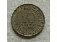 10 centime 1969 Franța