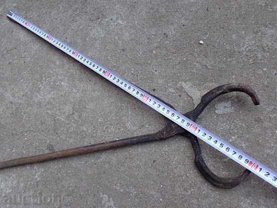 Delivery of Old forging pliers, wrought iron, tool Delivery of Old forging pliers, wrought iron, tool