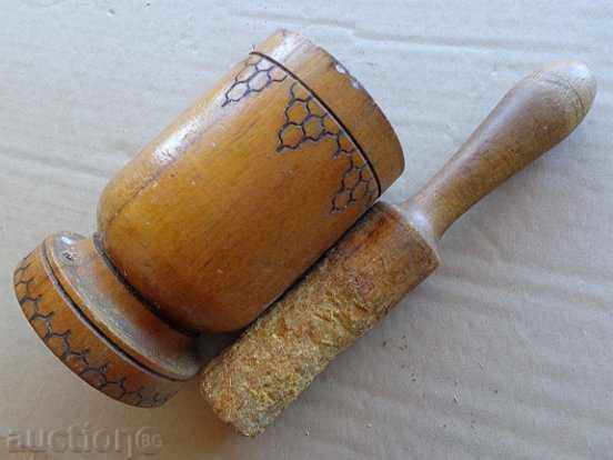 Wood hammer with a hammer, wooden, bushel, crane, a bathtub - 7 Wood hammer with a hammer, wooden, bushel, crane, a bathtub - 7