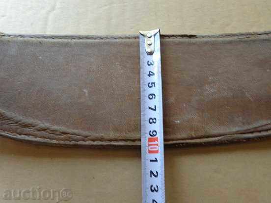 Ζώνη αθλητή του συλλόγου Ετάρ, δερμάτινη ζώνη αρσιβαρίστα - 6