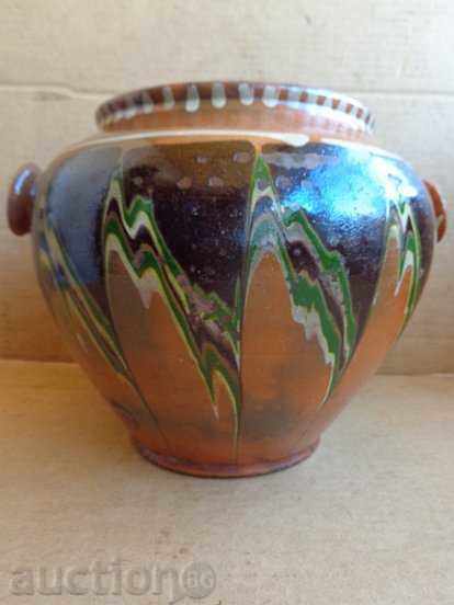 Ceramic vessel, handgun, gun, pot, jar, jar for honey with price 66.00 BGN | € 33.75 Ceramic vessel, handgun, gun, pot, jar, jar for honey with price 66.00 BGN | € 33.75