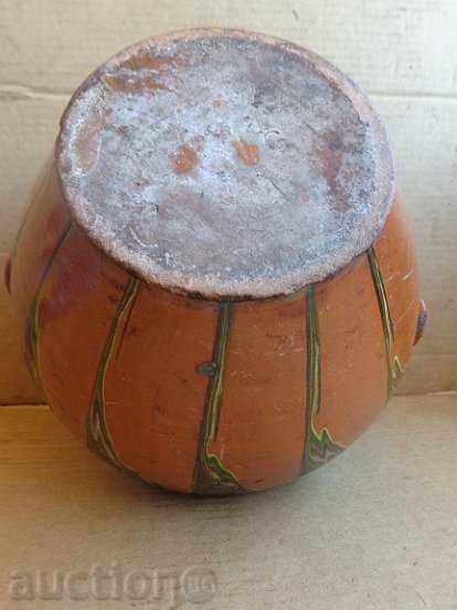 Ceramic vessel, handgun, gun, pot, jar, jar for honey - 6 Ceramic vessel, handgun, gun, pot, jar, jar for honey - 6