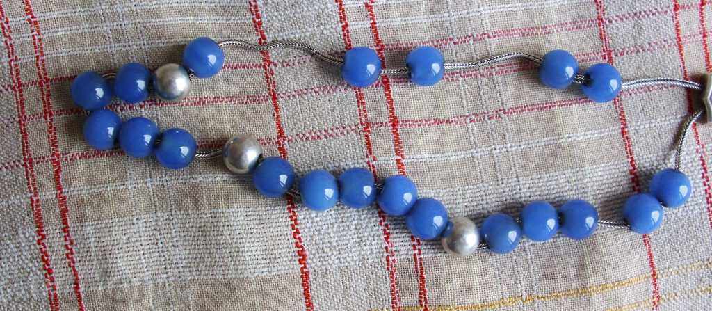 Delivery of Brocade - silver, agate