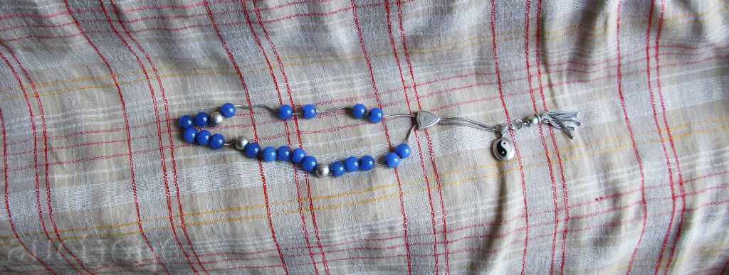 Броеница - сребро, ахат