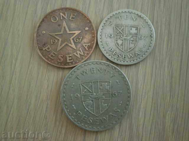 Ghana, 1967 - 1,10 and 20 pesca - 112 m with price 8.70 BGN | € 4.45 Ghana, 1967 - 1,10 and 20 pesca - 112 m with price 8.70 BGN | € 4.45