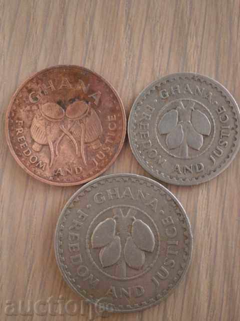 Delivery of Ghana, 1967 - 1,10 and 20 pesca - 112 m Delivery of Ghana, 1967 - 1,10 and 20 pesca - 112 m