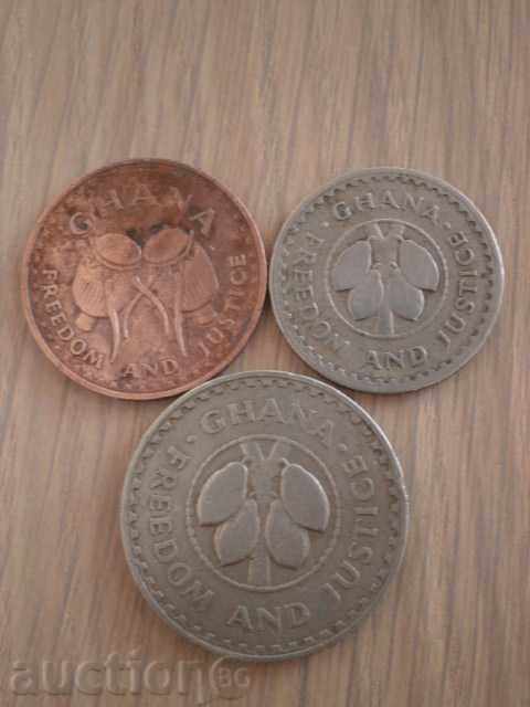 Ghana, 1967 - 1,10 and 20 pesca - 112 m - 6 Ghana, 1967 - 1,10 and 20 pesca - 112 m - 6