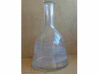 Glass decanter, jug, bottle, bottle, large jug, glass