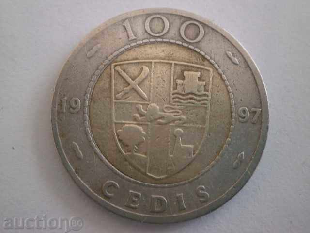 Ghana - 100 seats, 1997 - 117m with price 2.30 BGN | € 1.18 Ghana - 100 seats, 1997 - 117m with price 2.30 BGN | € 1.18