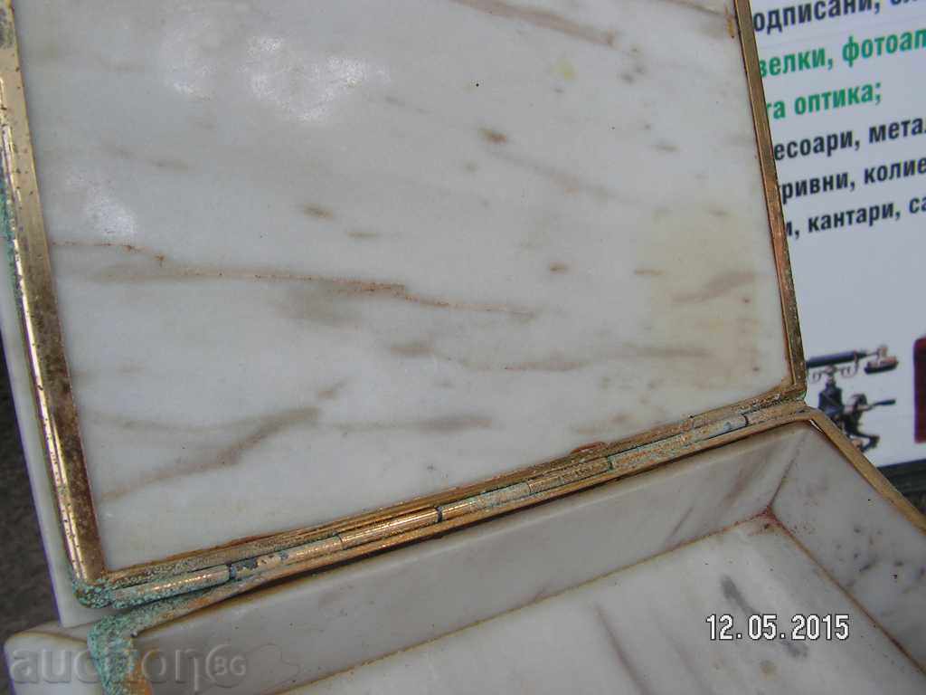 5165. BEAUTY OLD BOX SHIRT BRONZE JEWELRY - 6 5165. BEAUTY OLD BOX SHIRT BRONZE JEWELRY - 6