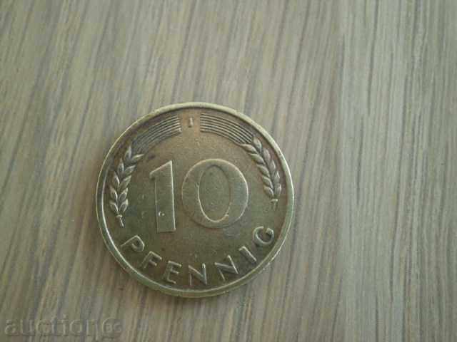 Auction Germany - 10 pings, 1950 - 124 m Auction Germany - 10 pings, 1950 - 124 m