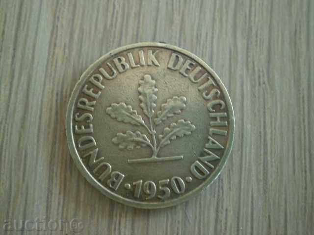 Delivery of Germany - 10 pings, 1950 - 124 m Delivery of Germany - 10 pings, 1950 - 124 m