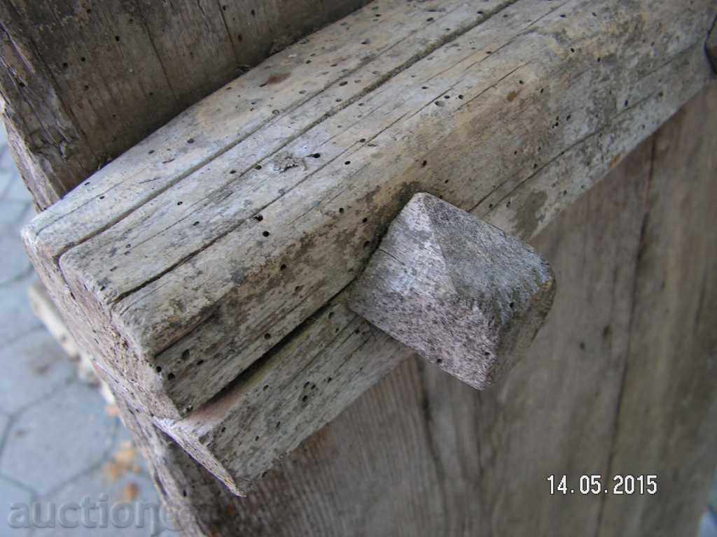 5204. AUTHENTIC OLD WOOD DANGER FOR WALL - 5 5204. AUTHENTIC OLD WOOD DANGER FOR WALL - 5