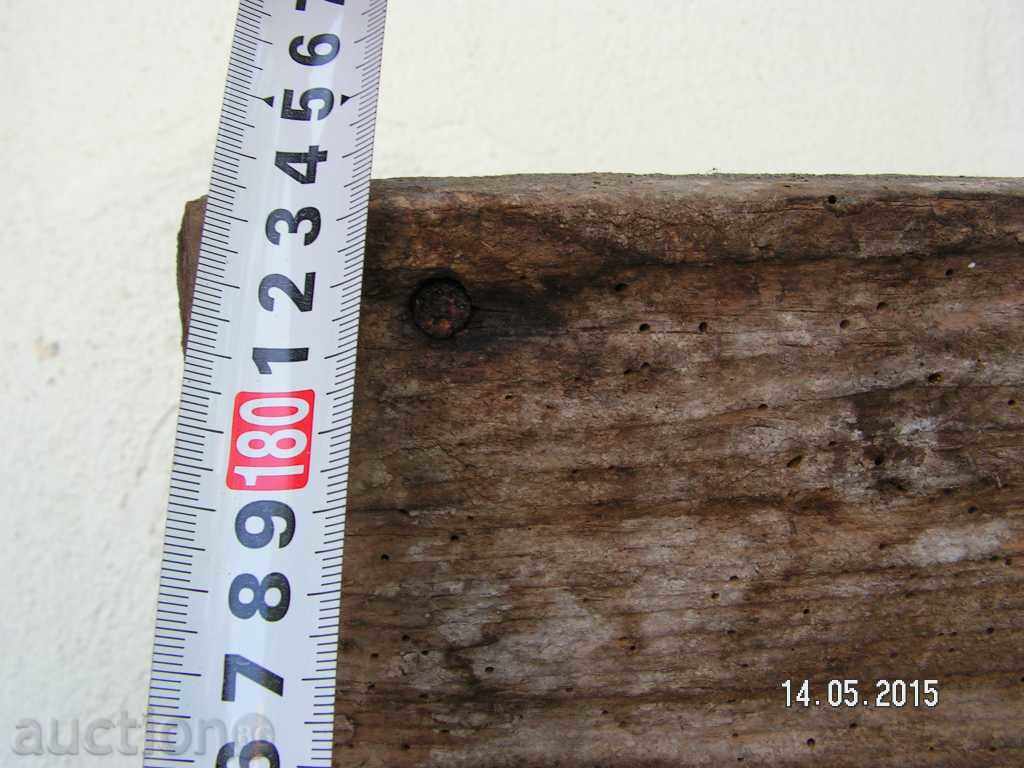 5204. AUTHENTIC OLD WOOD DANGER FOR WALL - 6 5204. AUTHENTIC OLD WOOD DANGER FOR WALL - 6