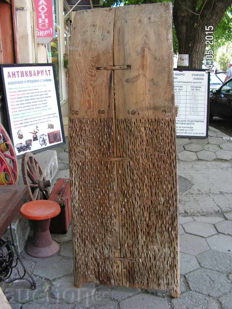 ΑΥΘΕΝΤΙΚΟ 5204. παλιό ξύλινο Dikanya αλώνισμα