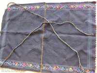 Ancient embroidered apron, costume, suckman