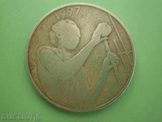 Auction West African States / Benin / - 25 francs, 1997 - 13 W Auction West African States / Benin / - 25 francs, 1997 - 13 W