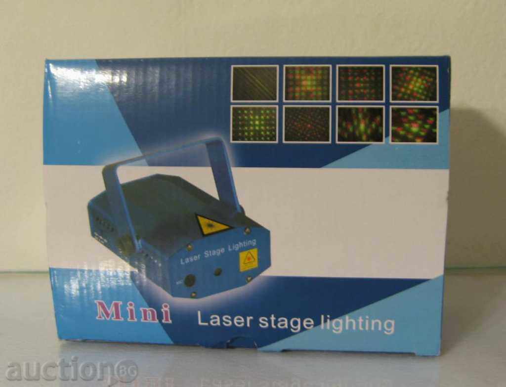 Mini laser projector in different forms - two colors
