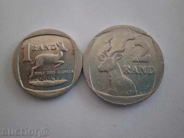 Νότια Αφρική - Σετ 1 και 2 Ραντ Ραντ - 34W με τιμή 2.60 BGN | € 1.33