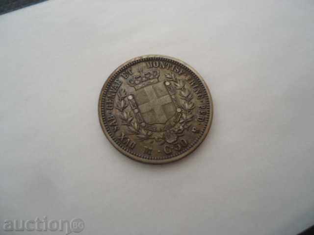 Delivery of Rare 50 centimeters 1860 Italy Delivery of Rare 50 centimeters 1860 Italy