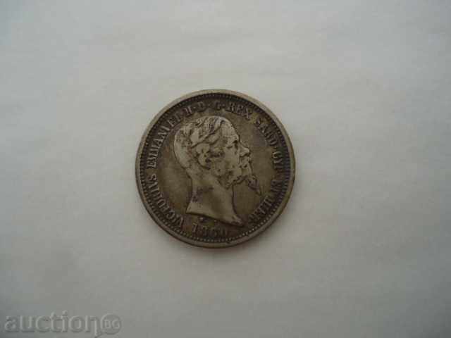 Rare 50 centimeters 1860 Italy - 5 Rare 50 centimeters 1860 Italy - 5