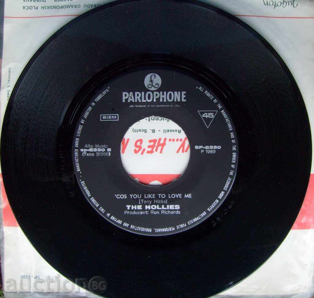 Auction  Little Plaque - The Hollies - 1973