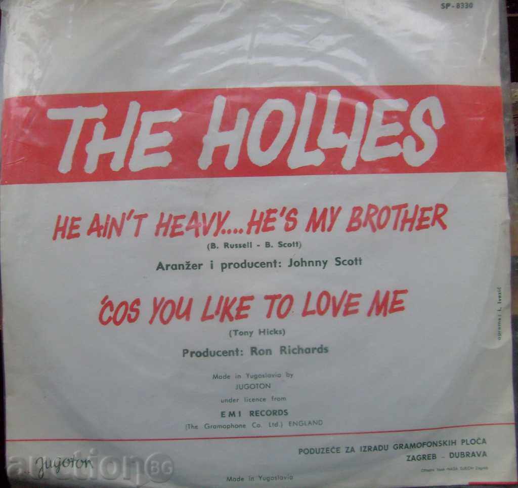 Delivery of Little Plaque - The Hollies - 1973