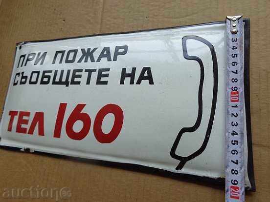 Auction  Enameled plate, plate