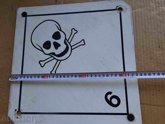 Auction Enamelled plaque, plaque Auction Enamelled plaque, plaque