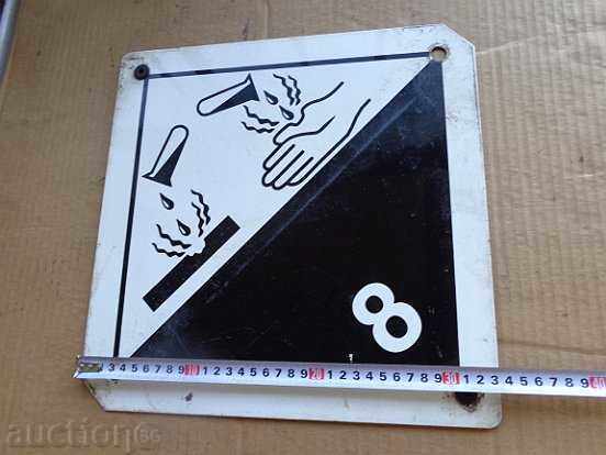 Enamelled plaque, plaque - 5 Enamelled plaque, plaque - 5