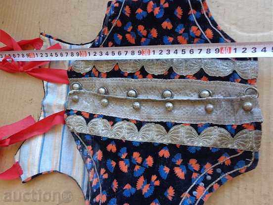 Ottoman skirt, velvet velvet and silver buttons, vest, corset with price 129.00 BGN | € 65.96 Ottoman skirt, velvet velvet and silver buttons, vest, corset with price 129.00 BGN | € 65.96