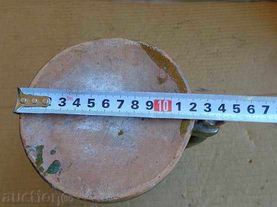 Кана с глазура, троянска керамика, бокал - 6