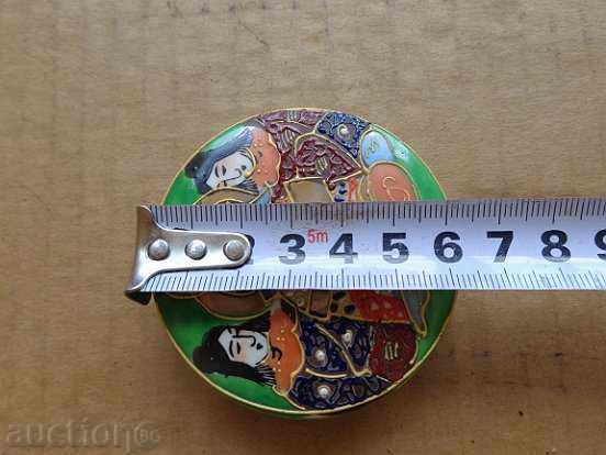 Porcelain Cream Pouring Cream Box, Color Enamel Box - 6 Porcelain Cream Pouring Cream Box, Color Enamel Box - 6