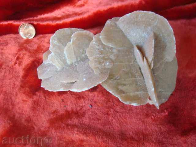 Естествен камък."Пустинна роза" САХАРА с размери  120х80мм.