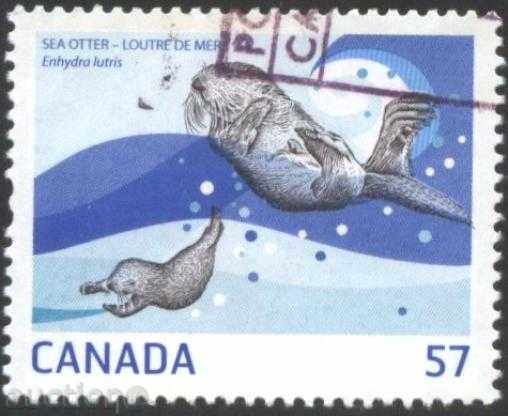 Клеймована марка Морски видри от Канада