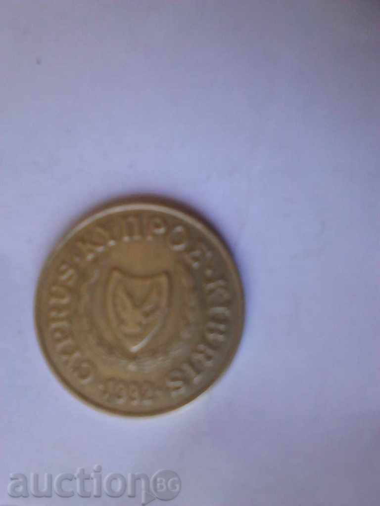 Cyprus 20 cents 1992 with price 0.45 BGN | € 0.23 Cyprus 20 cents 1992 with price 0.45 BGN | € 0.23