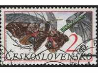 Kleymovana marca Butterfly 1987 din Cehoslovacia