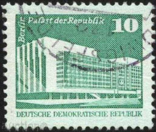 Клеймована марка Дворец на Републиката 1980 Германия / ГДР