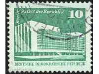 Клеймована марка Дворец на Републиката 1980 Германия / ГДР